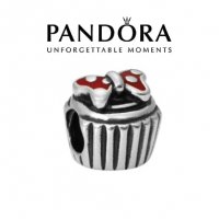 Pandora Minnie Mouse Cupcake Пандора Мини Маус, снимка 1 - Гривни - 33061473