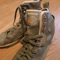 НОВИ оригинални кецове Reebok ® РЕТРО Класик в маслинено зелен цвят размер: 38, снимка 3 - Кецове - 31447299