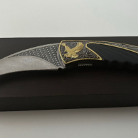 Нож American Eagle GOLD Eagle, снимка 2 - Ножове - 44587106