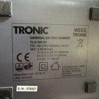 Универсално зарядно устройство Tronic TLG 500 B1, снимка 3 - Оригинални зарядни - 44227761