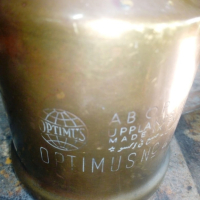 бензинова лампа от бронз, снимка 7 - Антикварни и старинни предмети - 44706627