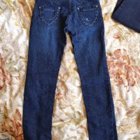 Дънки, размер 140, снимка 4 - Детски панталони и дънки - 36841610