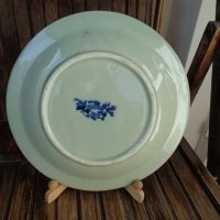 Ironstone China  Blue - Plate  , снимка 2 - Колекции - 31827512