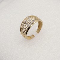 Златни пръстени , плътни 14К, снимка 7 - Пръстени - 38577653