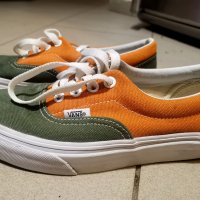 Оранжево-зелени гуменки VANS, номер 35, снимка 1 - Кецове - 38820493