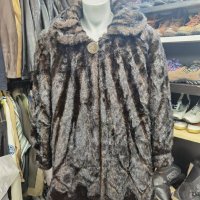 Страхотно дамско палто изкуствен косъм , снимка 1 - Палта, манта - 34253149