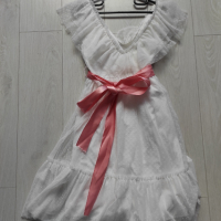 Продавам официална бяла рокля , снимка 3 - Рокли - 36421721