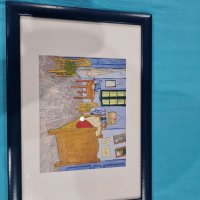Картина "Спалнята" на Винсент ван Гог , снимка 1 - Картини - 38079185