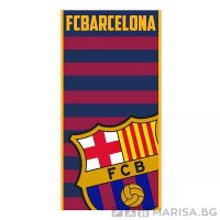 Плажна кърпа FC Barcelona – хавлия за плаж, 70 х 140 см Код: 6027460, снимка 1 - Хавлиени кърпи - 29340438