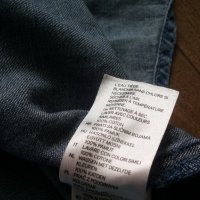 H & M BOYFREND Shirt Размер M мъжка дънкова риза 20-56, снимка 11 - Ризи - 42593503