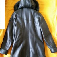 Продавам дамско българско кожено яке , снимка 3 - Якета - 40108738