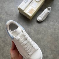 Дамски кецове  Alexander McQueen/Естествена кожа SG323, снимка 1 - Кецове - 36479428