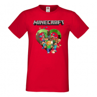 Мъжка тениска майнкрафт Minecraft 5,Minecraft,Игра,Забавление,подарък,Изненада,Рожден Ден., снимка 16 - Тениски - 36495159