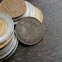 Монета - Италия - 2 чентесими | 1867г., снимка 3 - Нумизматика и бонистика - 31539446