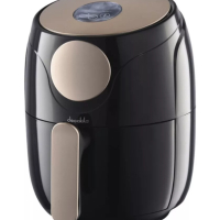 ✨Фритюрник DECAKILA Air Fryer, LED, 2 L, 1000 W, Черен , снимка 1 - Фритюрници - 44612535