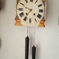 Старинен немски часовник от  ХVIII век., снимка 1 - Антикварни и старинни предмети - 30464850