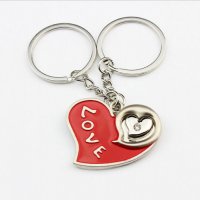 Сърце разделено на 2 (You Are The Key to My Heart) - двойка ключодържатели за влюбени, снимка 10 - Други - 23051511