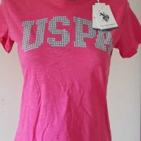 Детски или дамски тениски на U.S. POLO ASSN , снимка 1 - Детски тениски и потници - 30445284