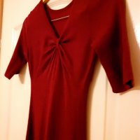 Красива, дълга, елегантна, червена рокля, снимка 5 - Рокли - 32159404