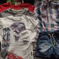 Лот детски дрехи за момче, снимка 1 - Детски къси панталони - 40468051