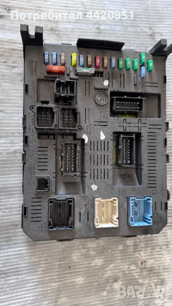 Контролен Модул (Бушонно Табло BSI / BSM ) за Peugeot 407 - 9661940180, снимка 1