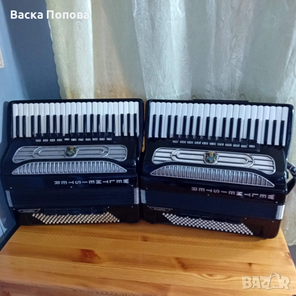 Акордеони Weltmeister Supita 2 бр..акустични,професионални,120 баса., снимка 1