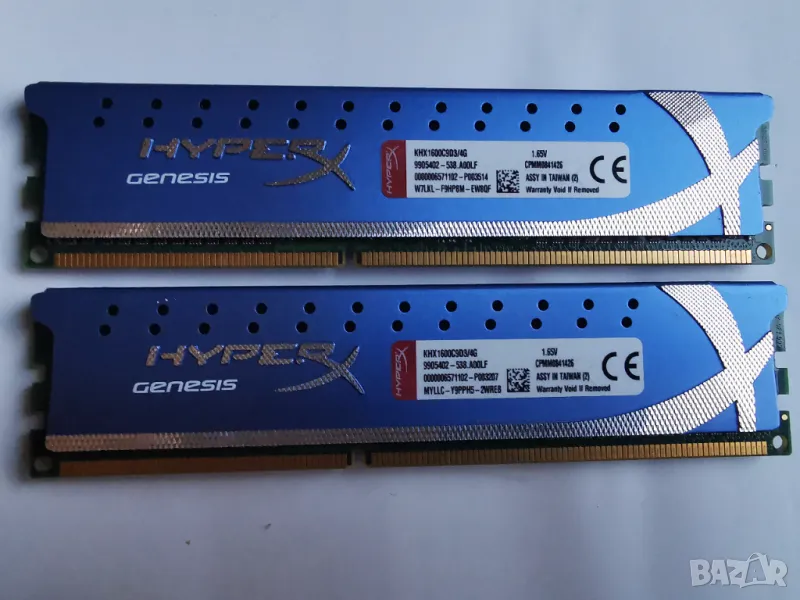 RAM DDR3 2x4GB Kingston, снимка 1