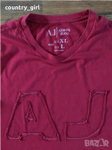 armani jeans - страхотна мъжка тениска, снимка 1