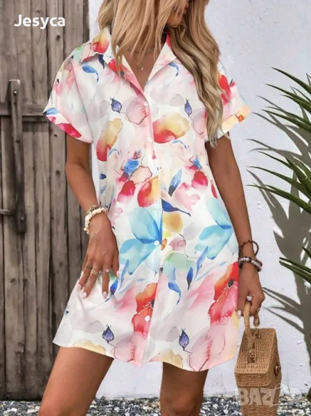 Шарена рокля , снимка 1