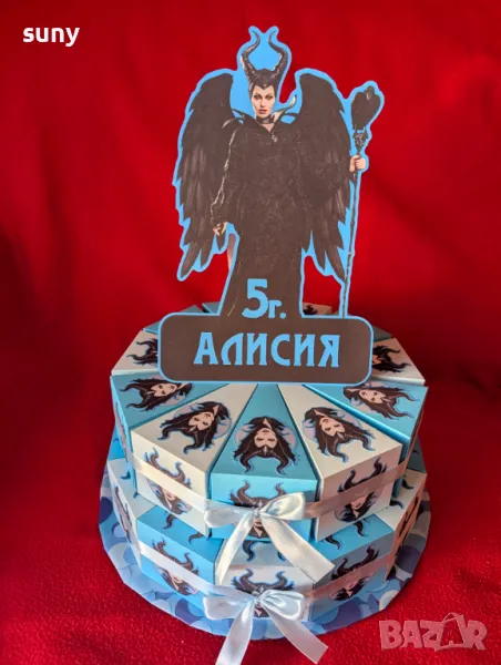 Картонена торта Злодеида, снимка 1