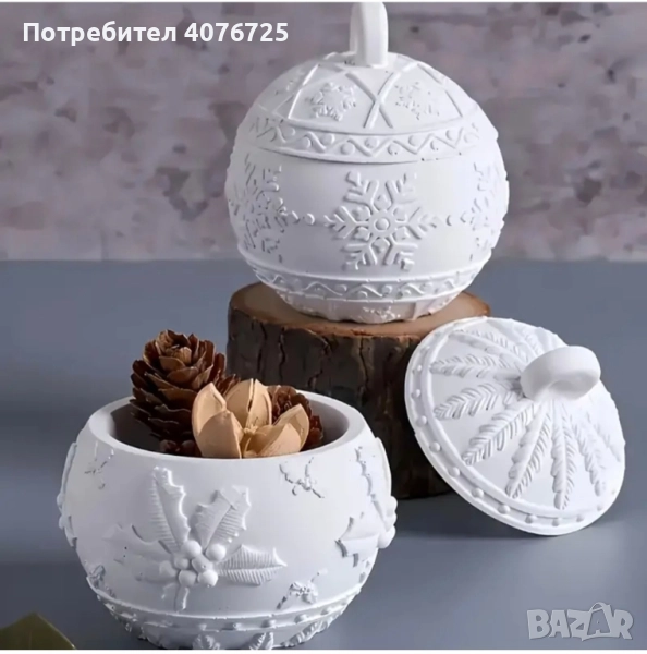 Керамични заготовки за свещи , снимка 1