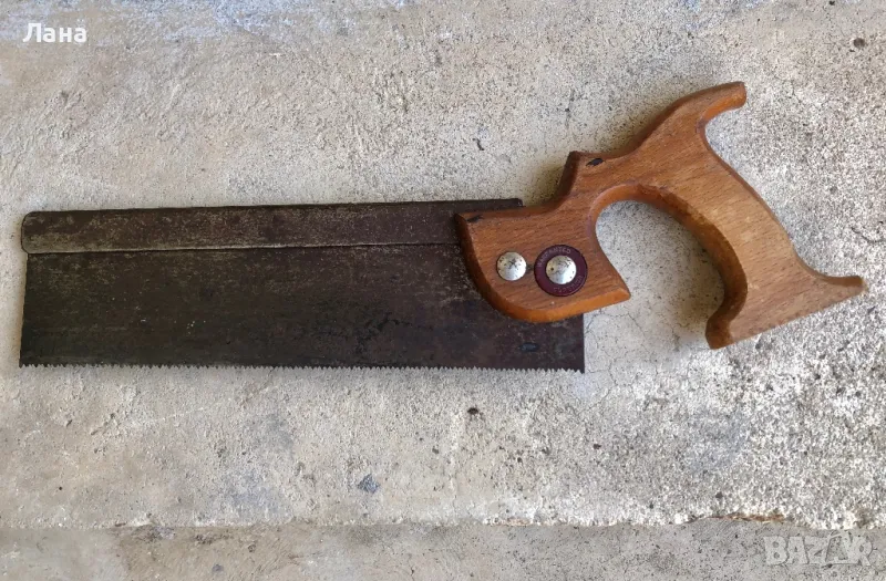 Английски винтидж ръчен трион и други инструменти , снимка 1