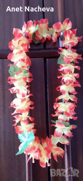 Гердан или гирлянд от изкуствени цветя , снимка 1