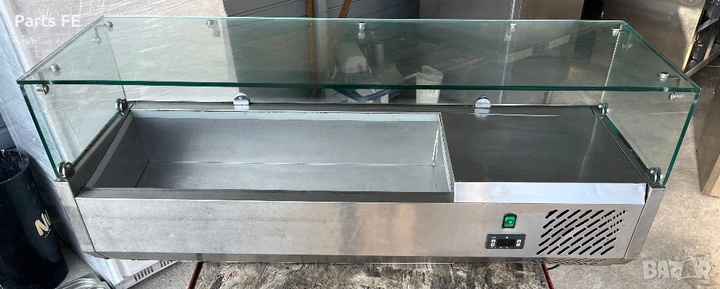 Салатен бар професионална хладилна витрина мензола за гастро норми salaten bar hladilna vitrina, снимка 1