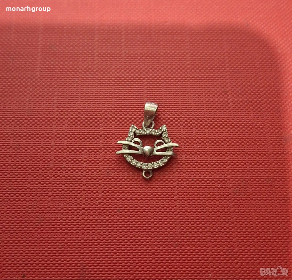 Сребърна висулка, снимка 1