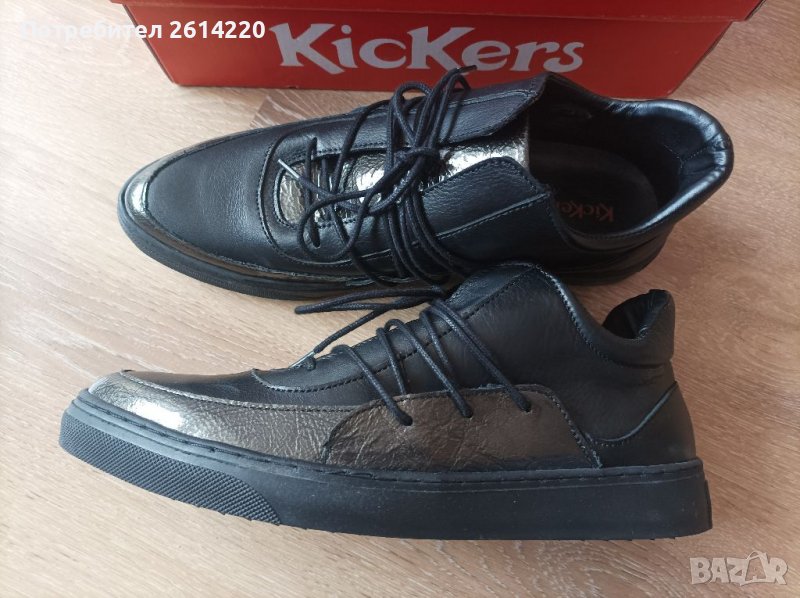 Kickers N41 Нови естествена кожа обувки , снимка 1