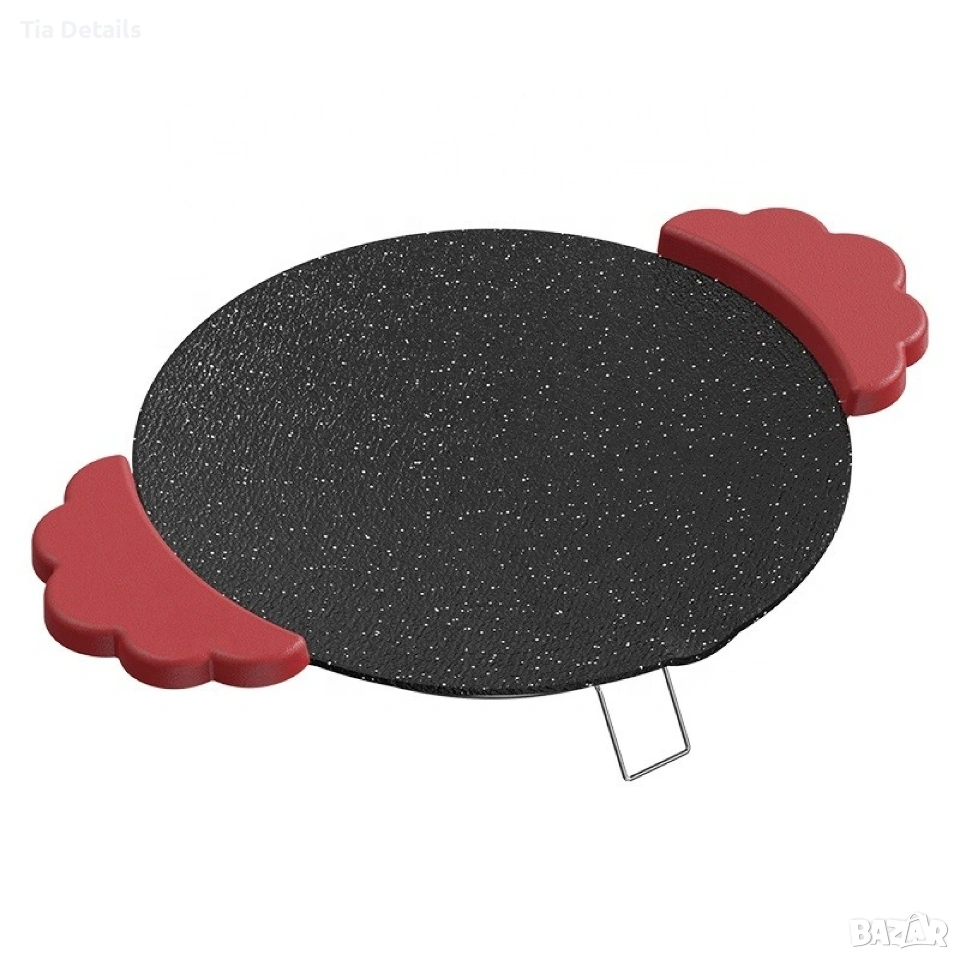 Преносима електрическа настолна скара с не залепваща повърхност, снимка 1