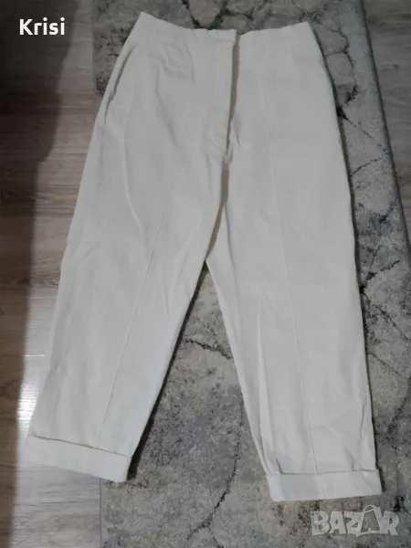 Дамски панталон с висока талия, снимка 1