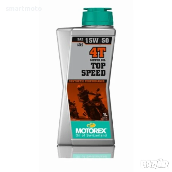 Motorex Масло Top Speed 4T 15W/50 1 Ltr, снимка 1