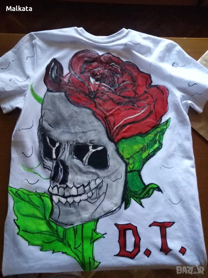 ръчно рисувани тениски, снимка 1