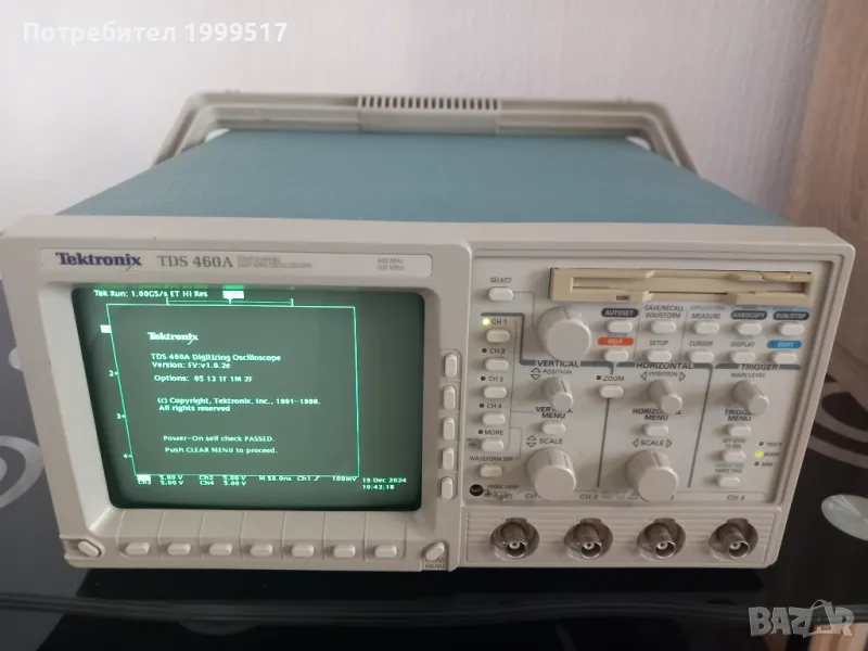 Осцилоскоп Тектроникс TDS 460a 400MHz 4канален, снимка 1