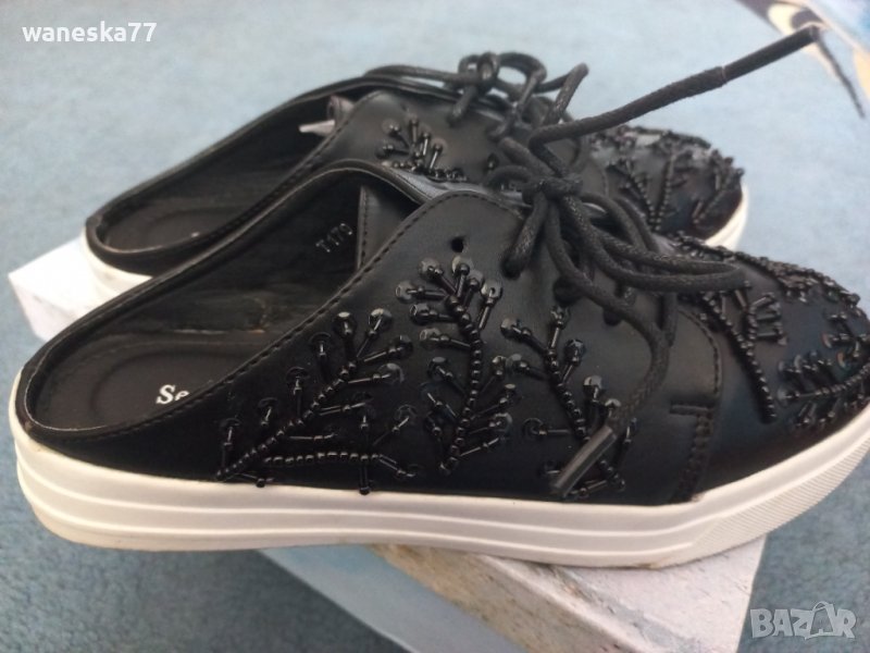 Спортно елегантни кецове/сникърси Sergio Todzi с отворена пета, снимка 1