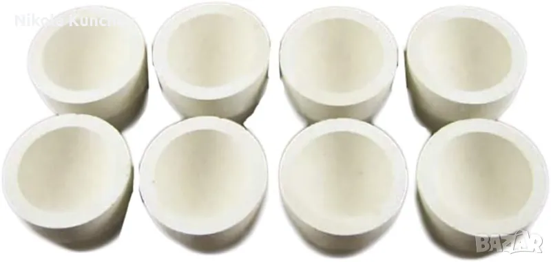 Чашки за топене, рафиниране и претопяване на злато, снимка 1