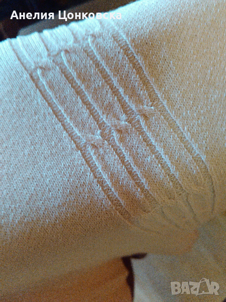 Елегантна бледорозова лятна блузка, снимка 1