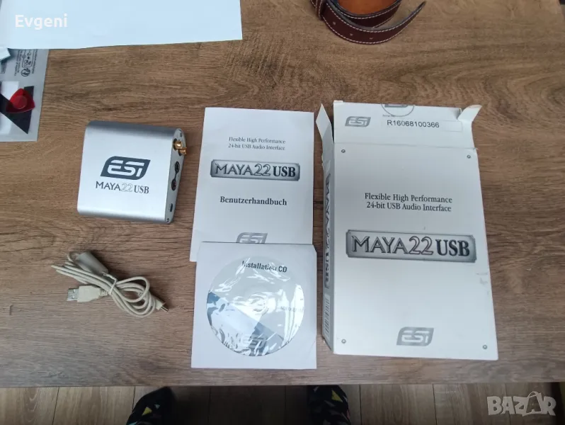 Външна саунд карта(soundcard) MAYA22 USB, снимка 1