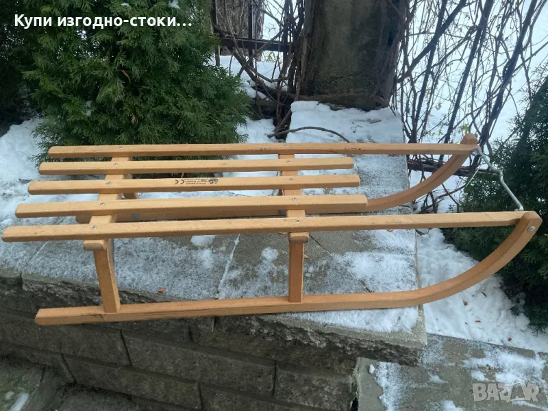 Немска дървена шейна , снимка 1