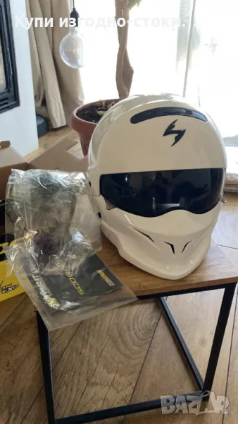 Модуларна каска - Scorpion Exo Combat ХЛ размер, снимка 1