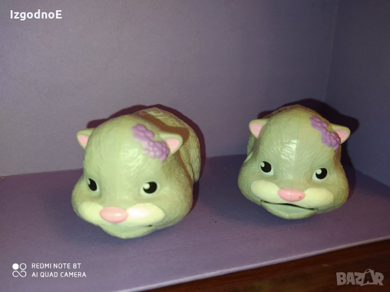 Zhu Zhu Pets Hamster - Лот 2 хамстера Зу Зу, снимка 1