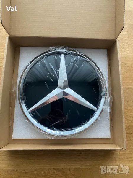 Оригинална Емблема 18.5см Mercedes w177/w166/w118/w213/w205/x274/w247/, снимка 1
