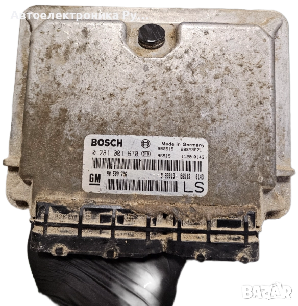 компютър Opel Astra G ,0281001670 ,90589736, снимка 1